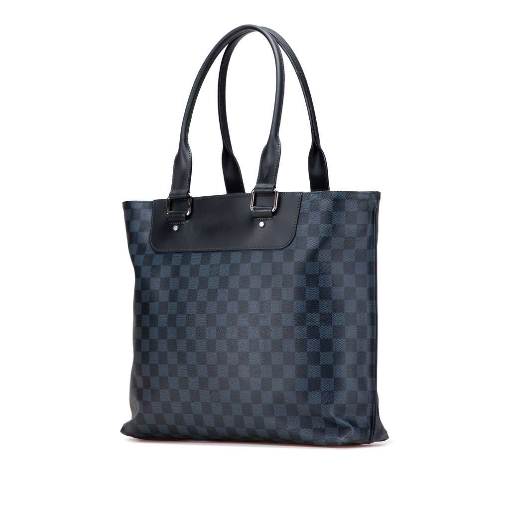 Louis Vuitton Damier Cobalt Cabas Voyage Blue Canvas Very good - Back View