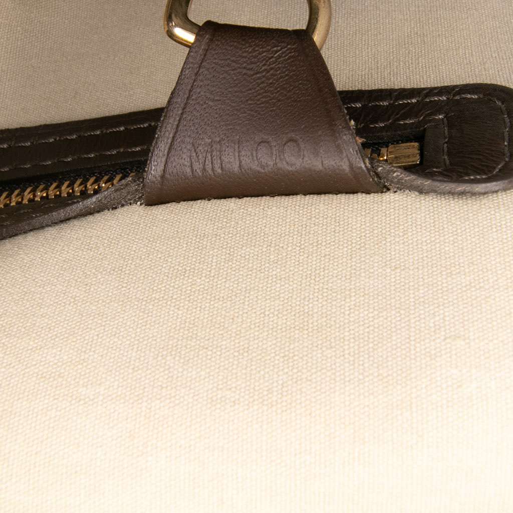 Louis Vuitton Monogram Mini Lin Alma Haut Brown Cotton Good - Box View