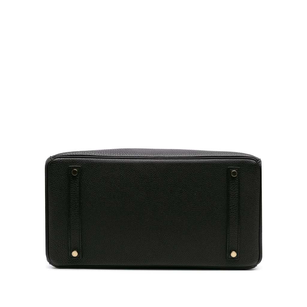 Hermès Togo Birkin Retourne 35 Black Leather Good condition - Inside View