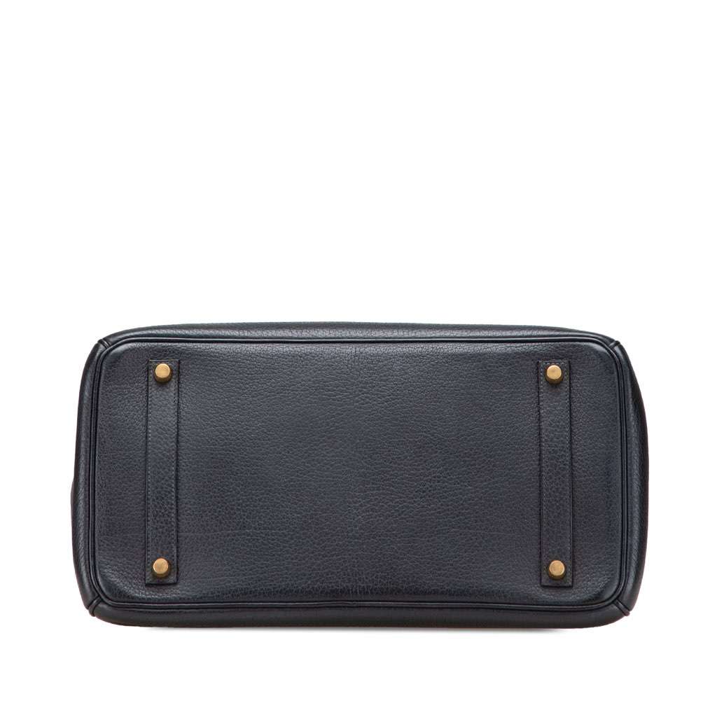 Hermès Togo Birkin Retourne 35 Black Leather Good condition - Inside View
