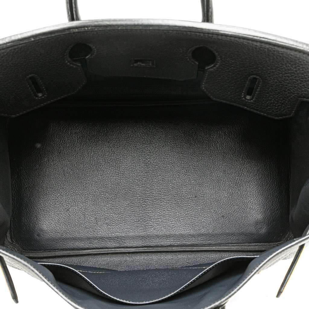 Hermès Togo Birkin Retourne 35 Black Leather Good condition - Model View