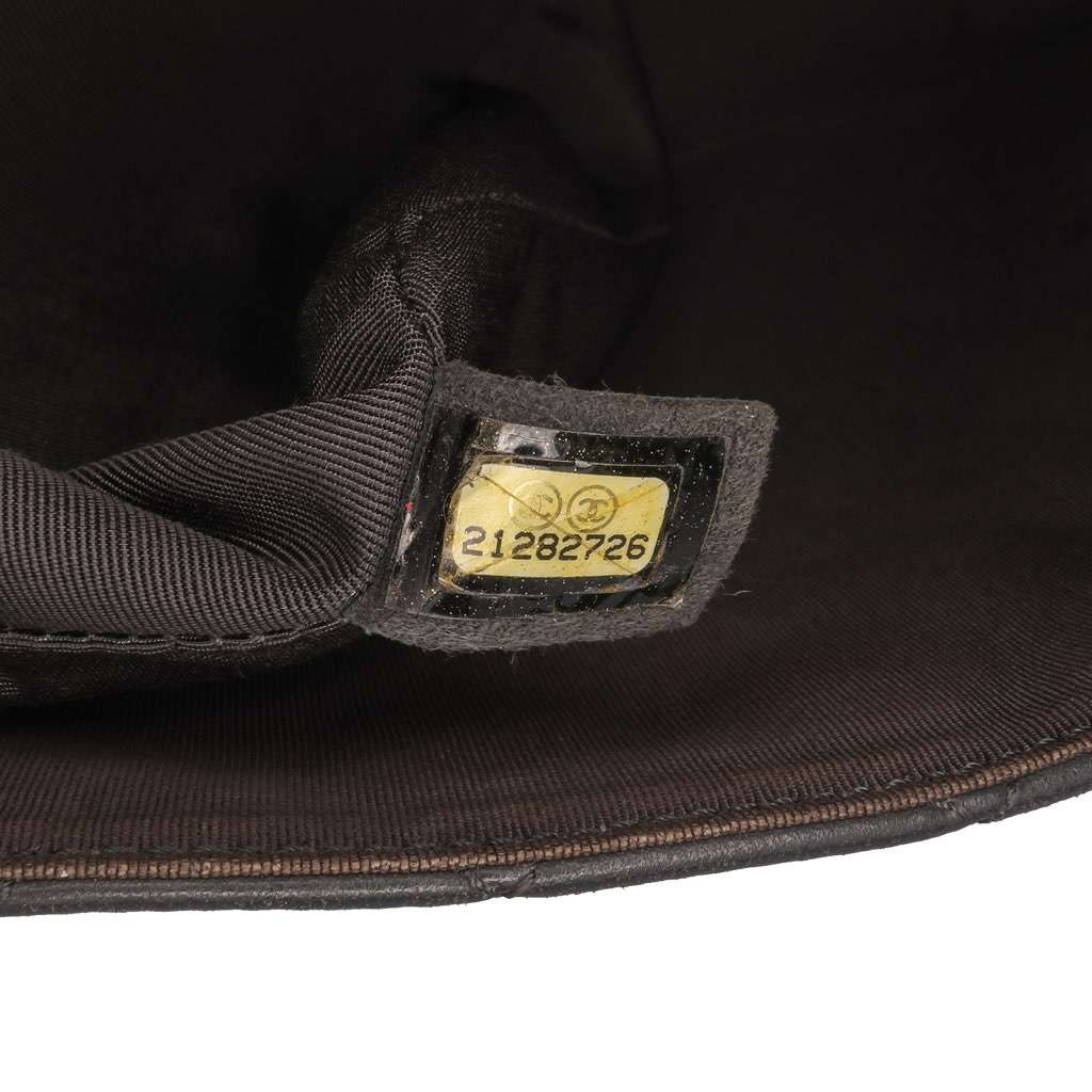 Chanel Paris-Salzburg Medium Lambskin Tyrolean Flap Grey Leather Good condition - Box View