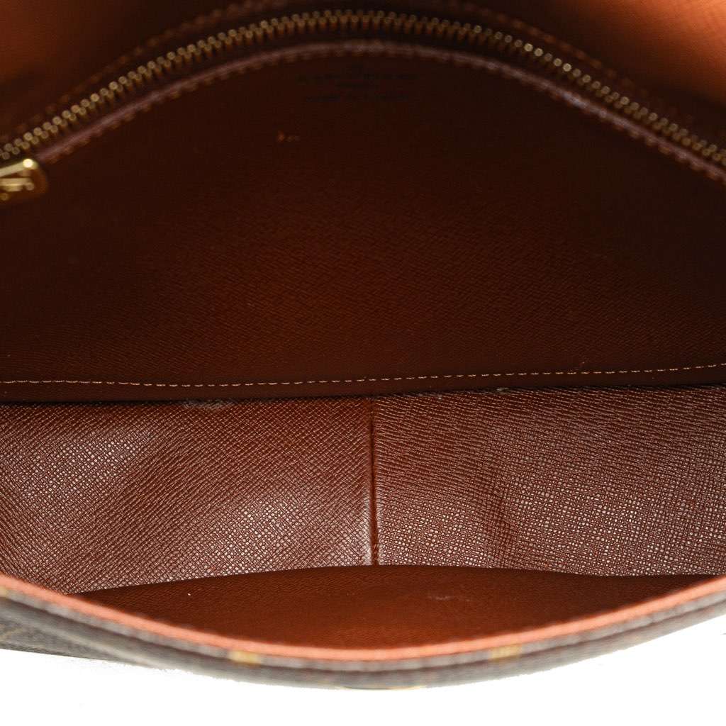 Louis Vuitton Monogram Saint Cloud GM Brown Canvas Good - Model View
