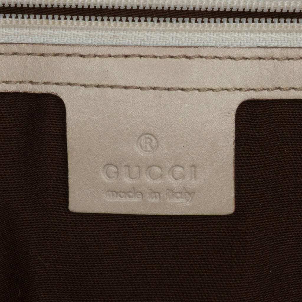 Gucci Small Guccissima Punch Tote Brown Leather Good - Box View