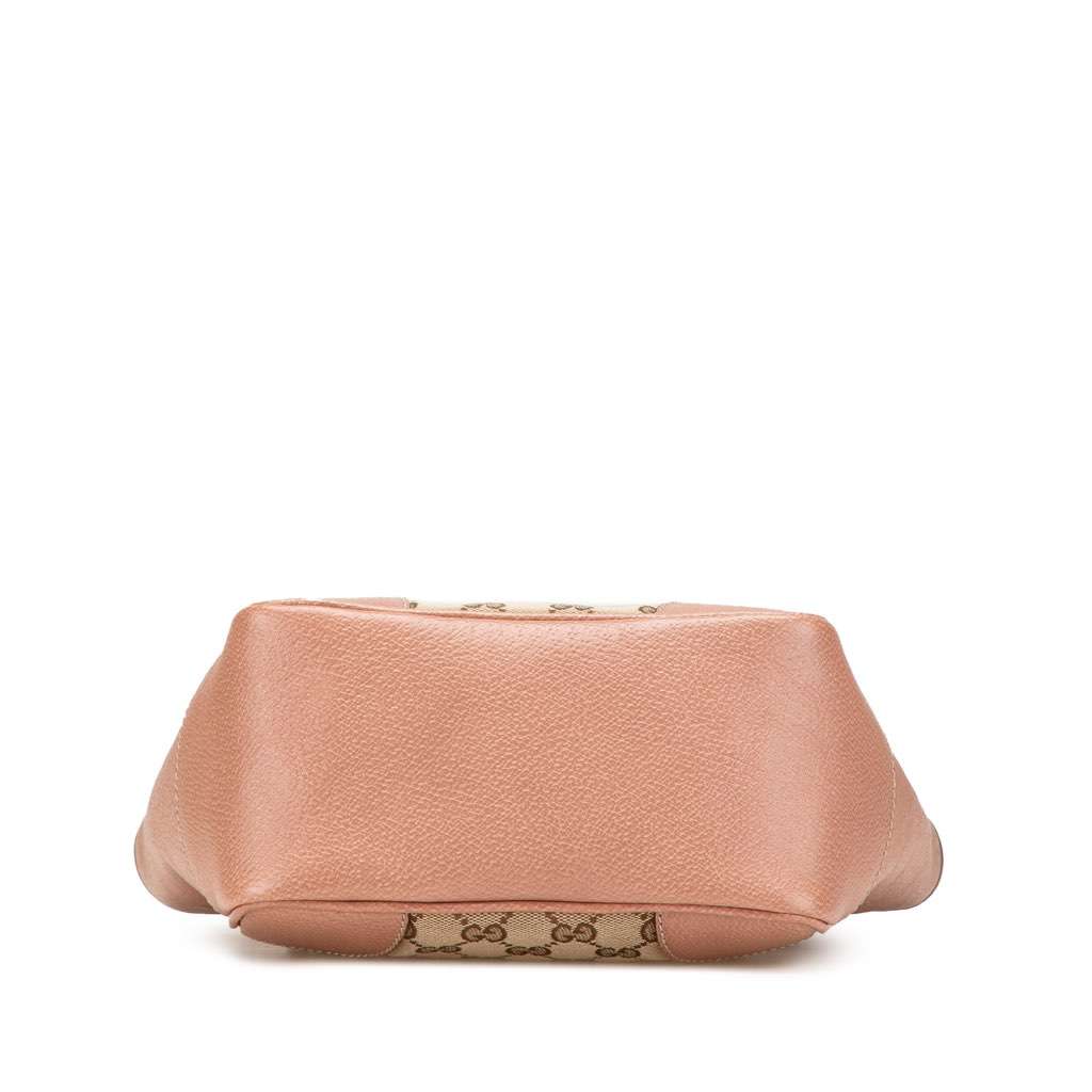 Gucci Small GG Canvas Bree Satchel Brown Canvas Very good - Inside View