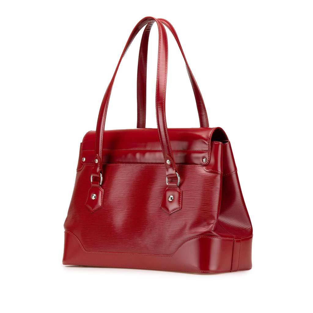 Louis Vuitton Epi Bagatelle GM Red Leather Very good - Back View