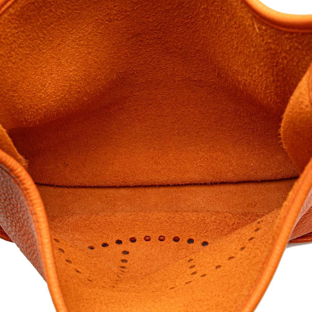 Hermès Clemence Evelyne I 33 Orange Leather Good condition - Model View