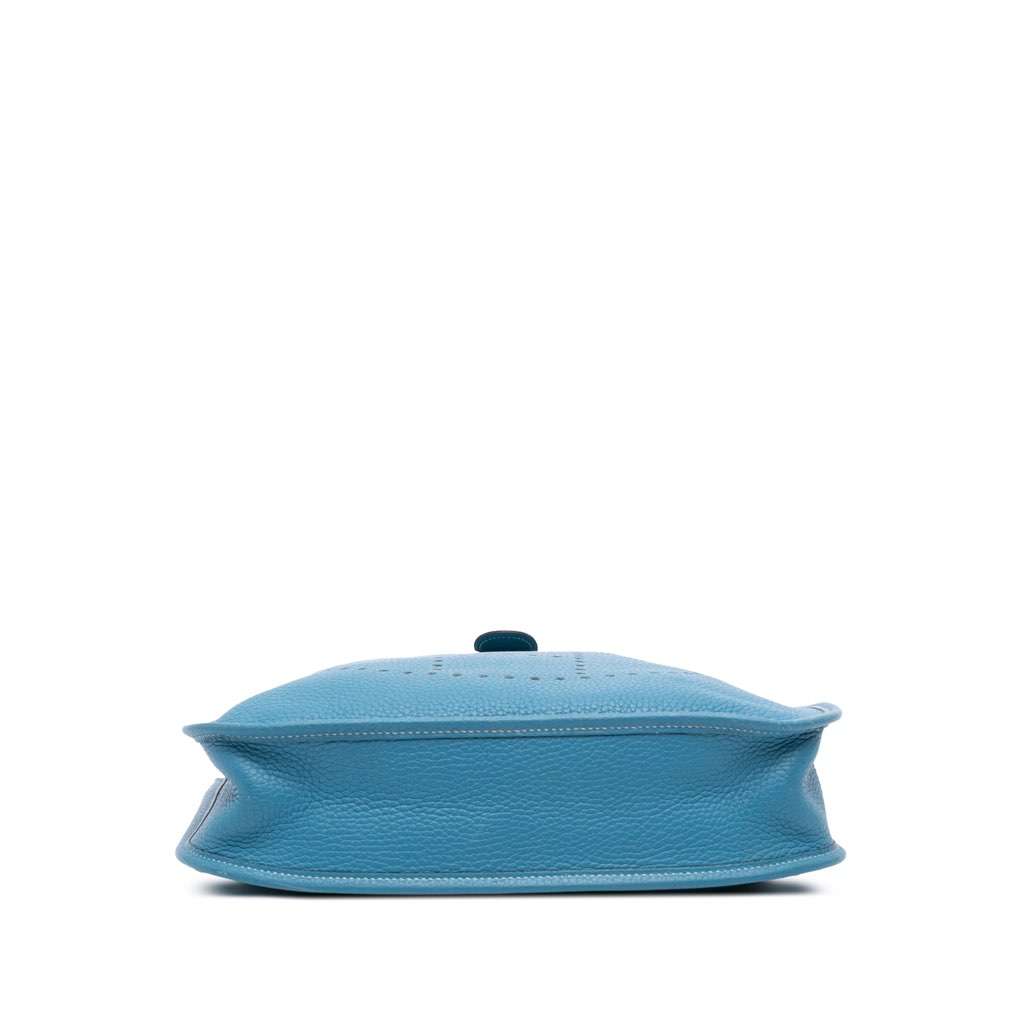 Hermès Clemence Evelyne I 29 Blue Leather Very good condition - Inside View