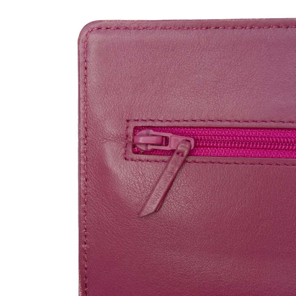 Chanel Patent CC Lipstick Wallet On Chain Purple Leather Good - Box View