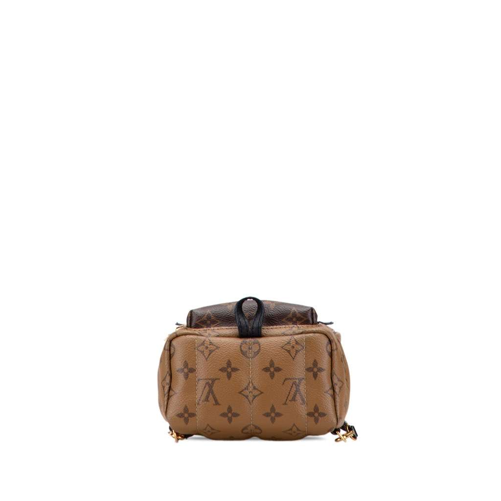 Louis Vuitton Monogram Reverse Mini Palm Springs Brown Canvas Very good - Inside View