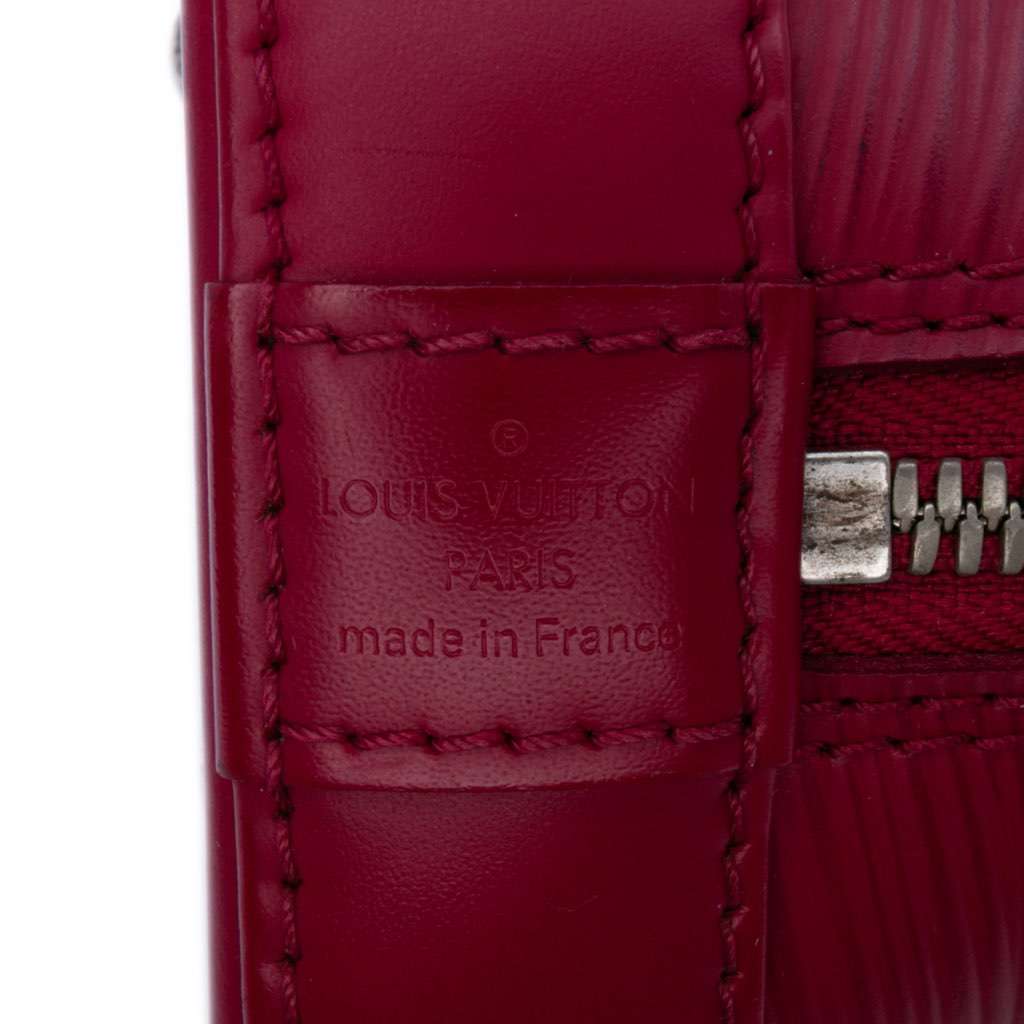 Louis Vuitton Epi Alma BB Pink Leather Good - Box View