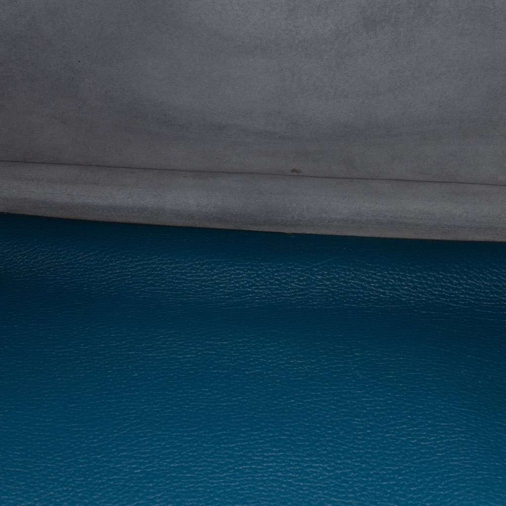 Hermès Togo Sac a Depeches 41 Blue Leather Good condition - Model View
