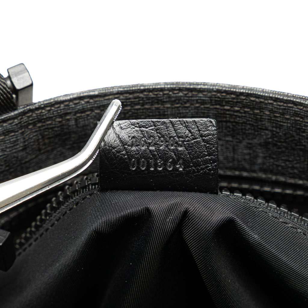 Gucci GG Supreme Crossbody Black Canvas Good - Box View