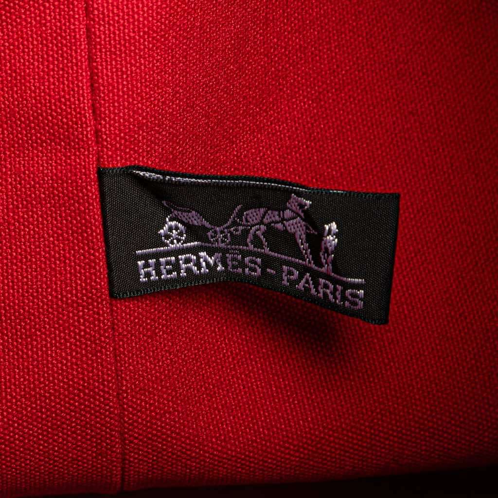 Hermès Toile Polochon Mimile Red Canvas Good condition - Box View