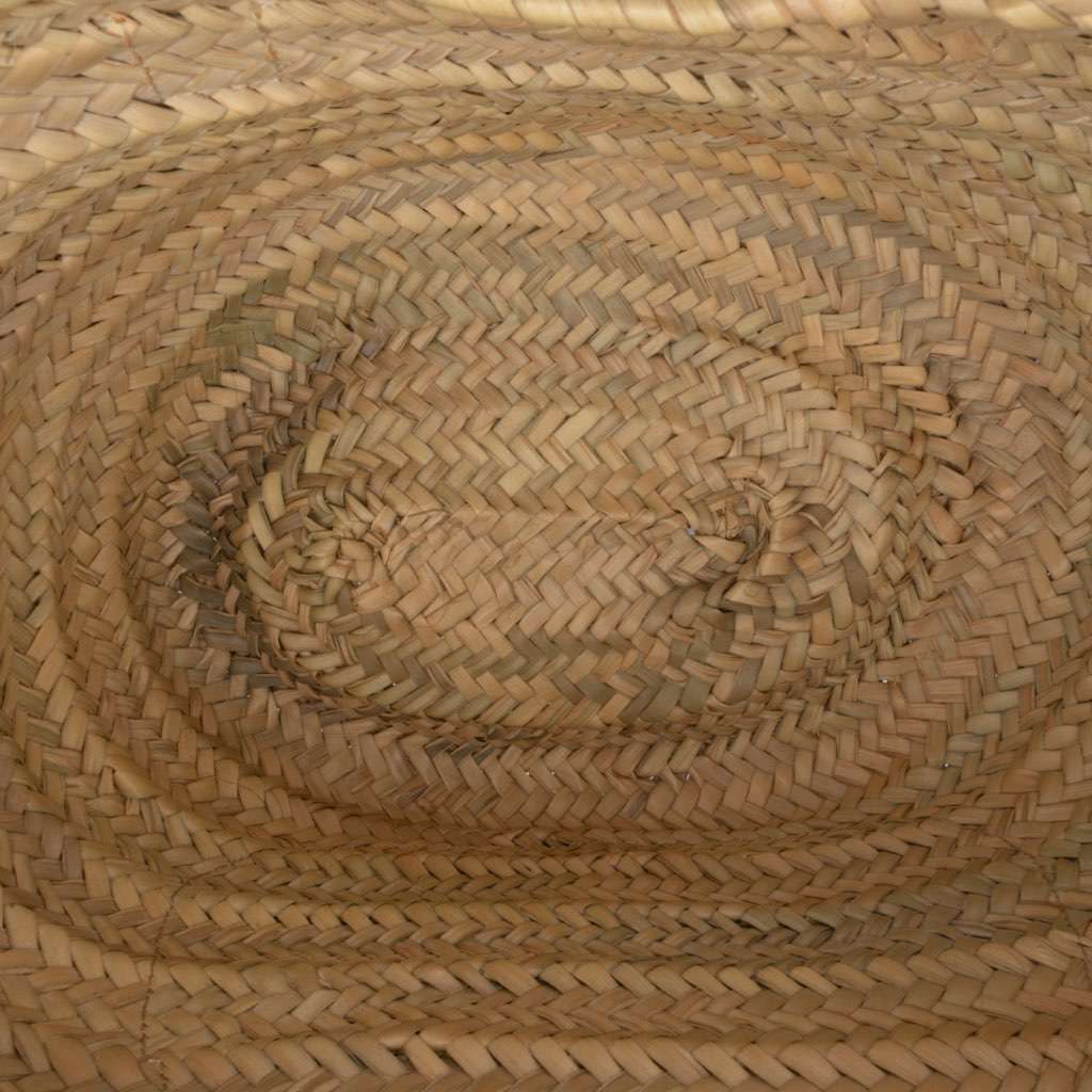 Chloé Medium Raffia Marcie Basket Tote Brown Good condition - Model View