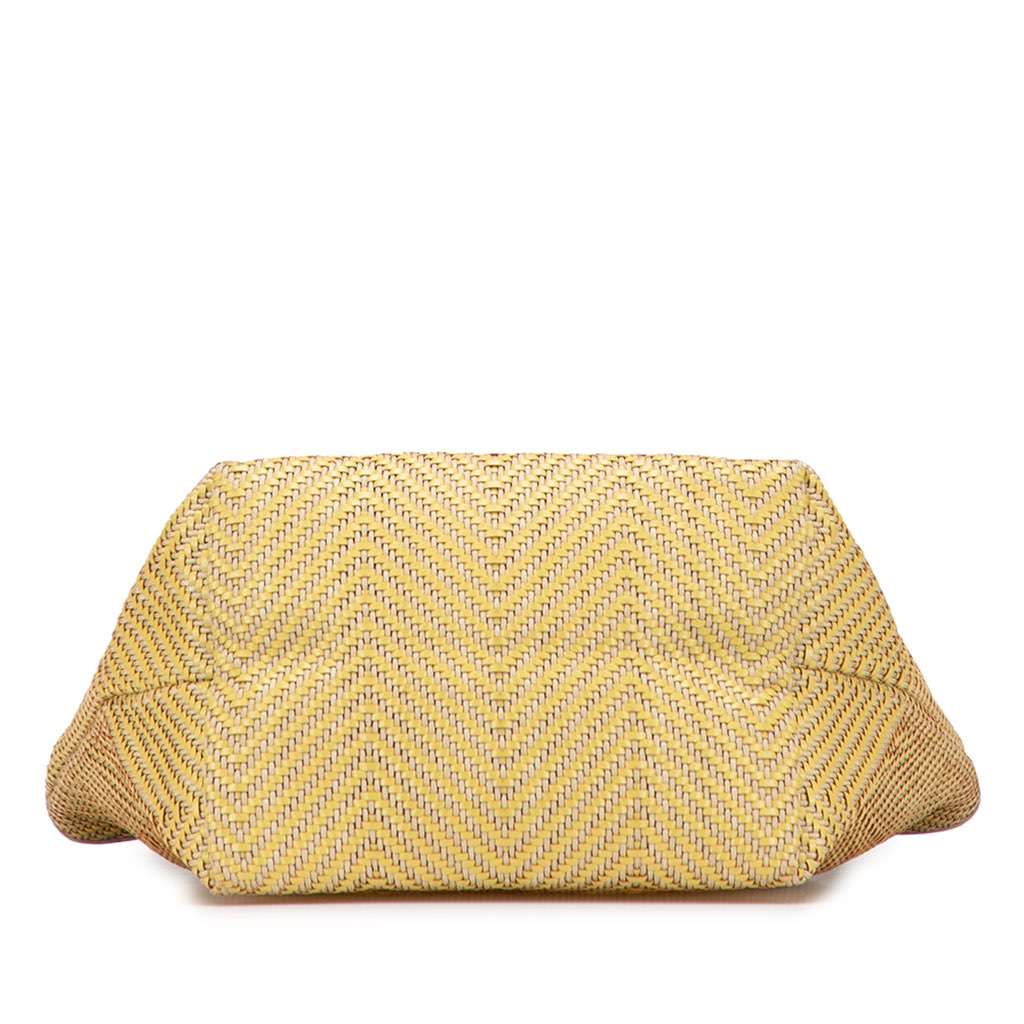 Hermès Polyester and Leather Chennai PM Yellow Leather Good condition - Inside View