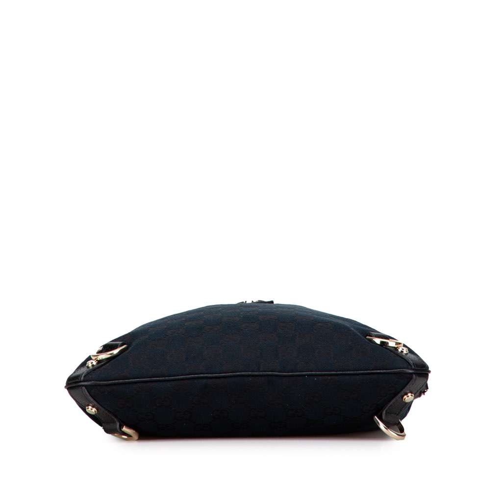 Gucci GG Canvas Abbey D Ring Crossbody Blue Canvas Very good - Inside View