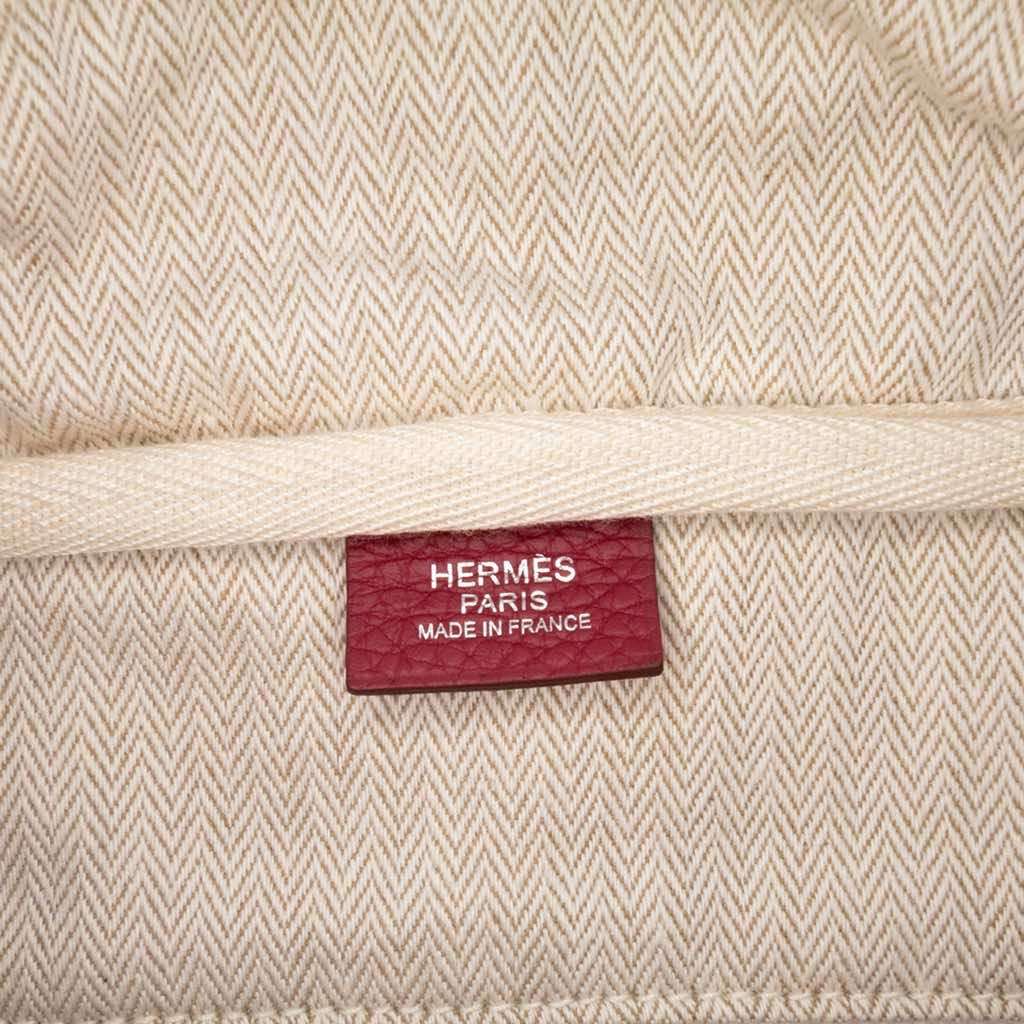 Hermès Clemence Victoria II 35 Red Leather Good condition - Box View