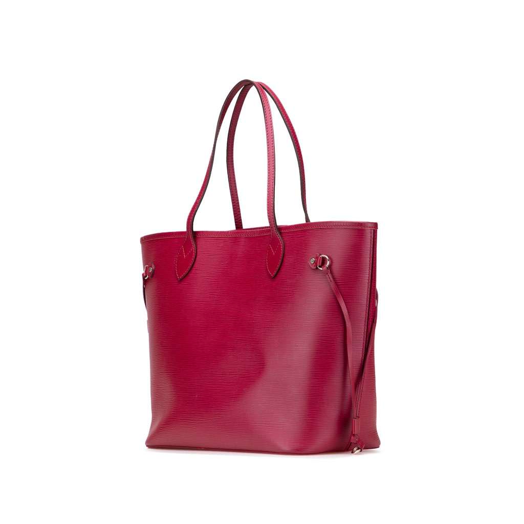 Louis Vuitton Epi Neverfull MM Pink Leather Very good - Back View