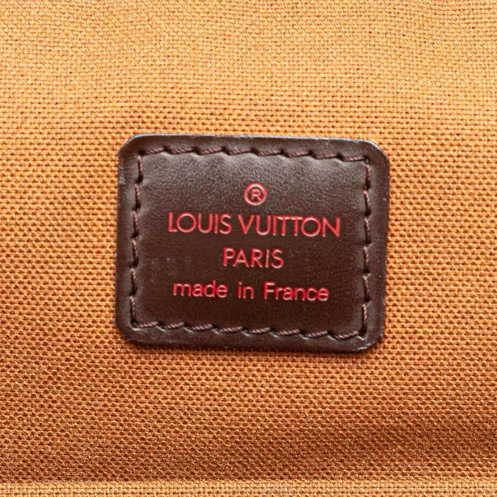 Louis Vuitton Damier Ebene Dorsoduro Brown Canvas Good - Box View