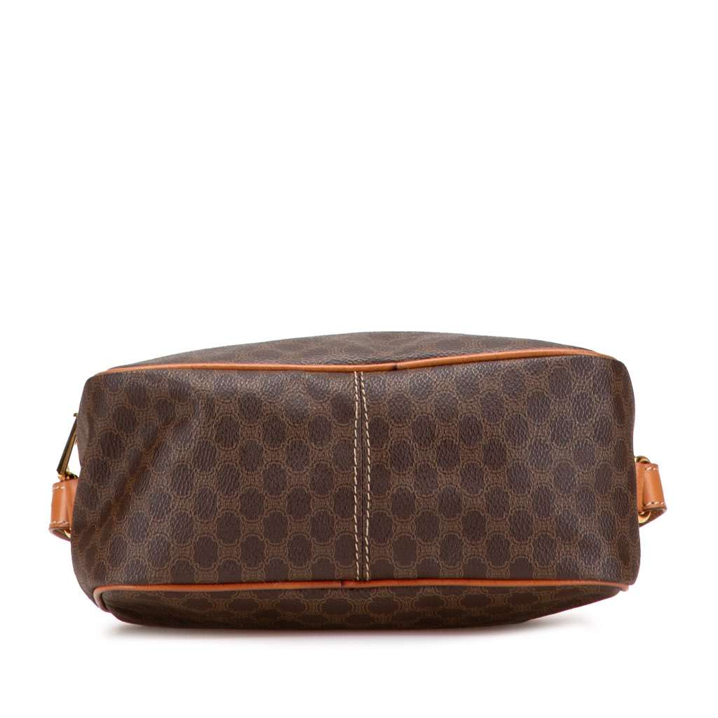 Celine Macadam Coated Canvas Satchel Brown Canvas Very good - Inside View