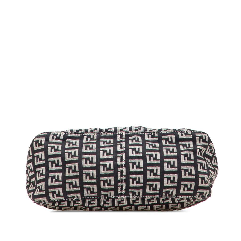 Fendi Zucchino Canvas Handbag Black Canvas Good condition - Inside View