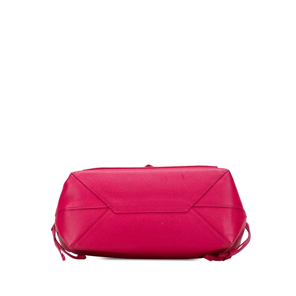 Louis Vuitton Calfskin Lockme PM Pink Leather Good - Inside View