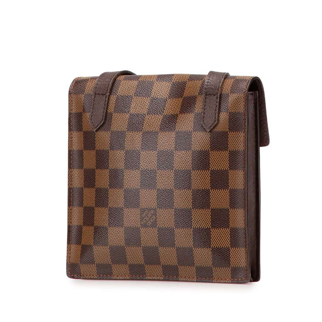 Louis Vuitton Damier Ebene Pimlico Brown Canvas Very good - Back View
