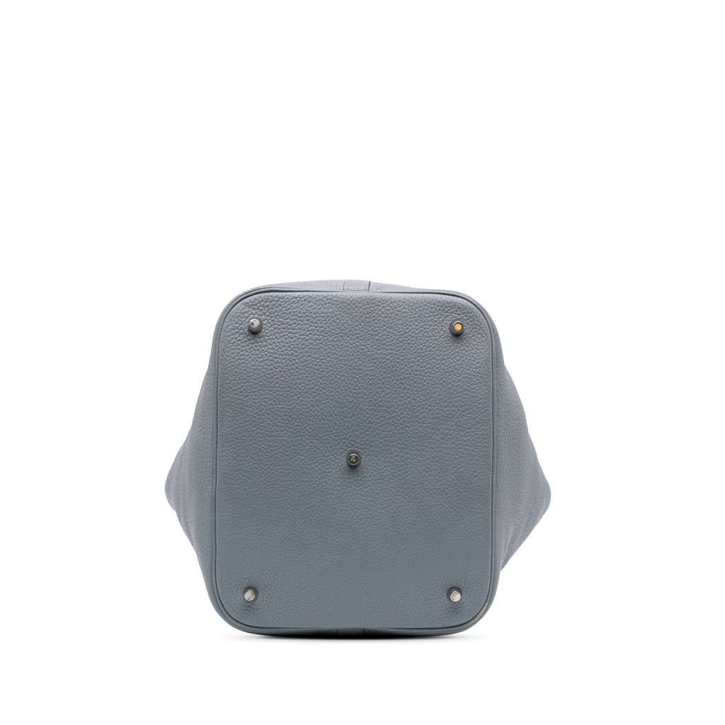 Hermès Clemence Picotin Lock 26 Blue Leather Good condition - Inside View