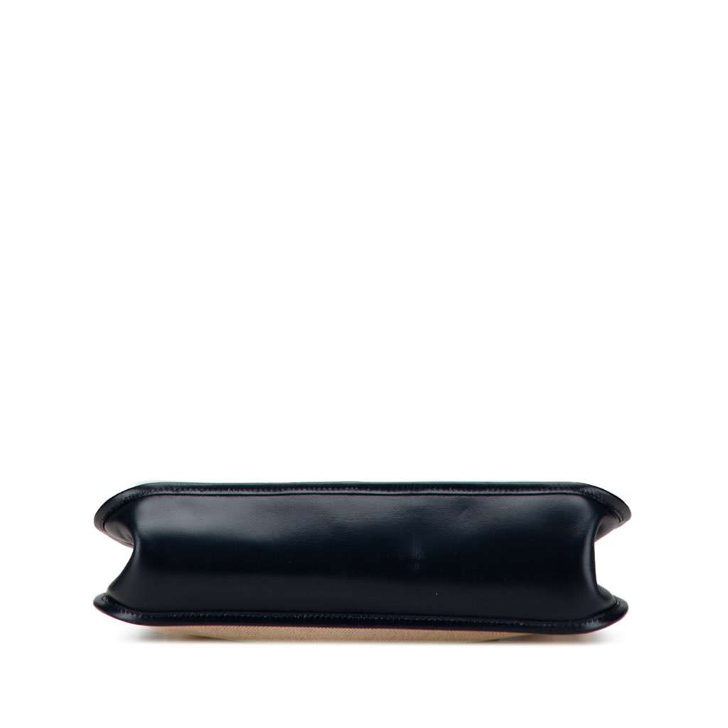 Hermès Toile H and Barenia Vespa PM Brown Canvas Good condition - Inside View