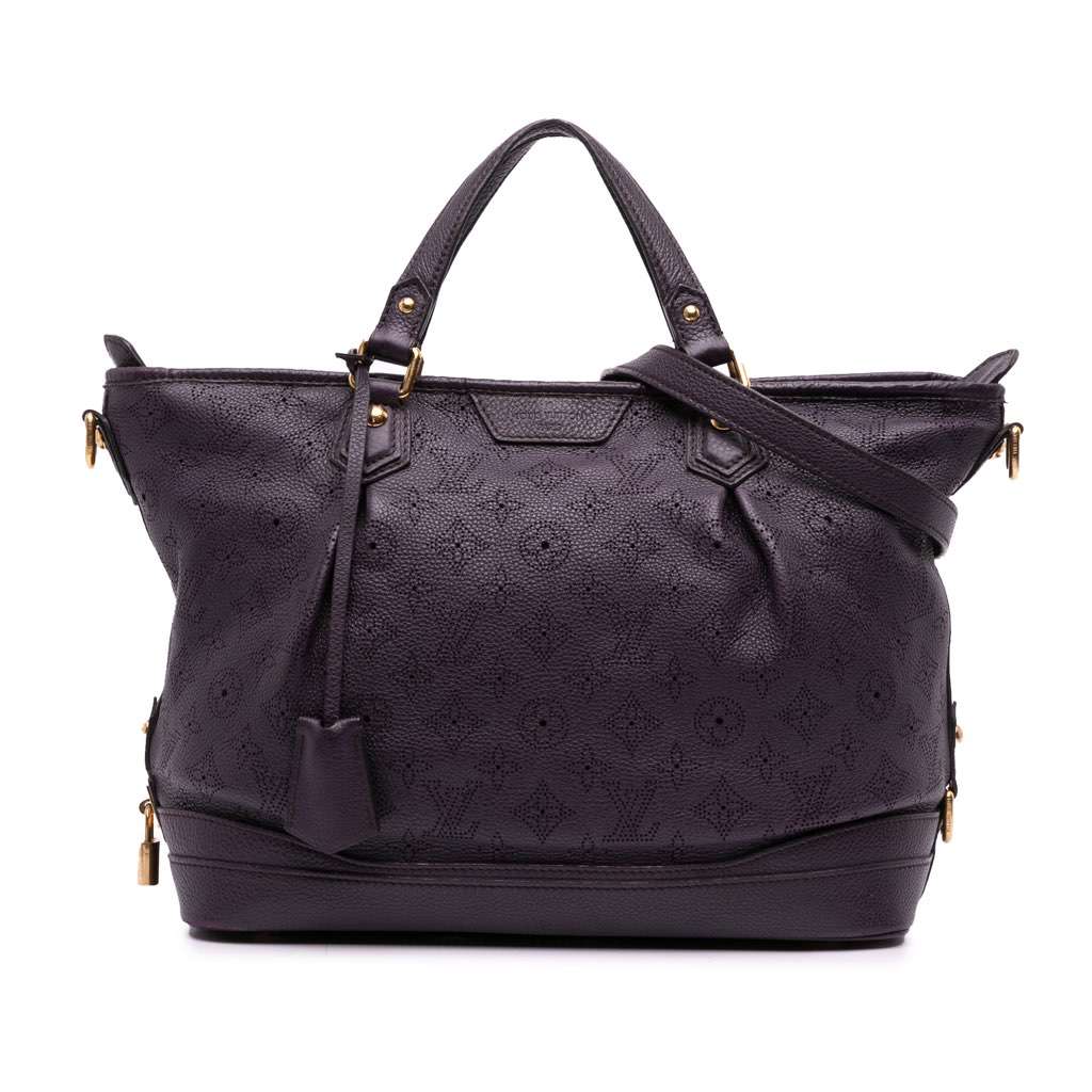 Louis Vuitton Monogram Mahina Stellar PM Purple Leather Very good - Front View
