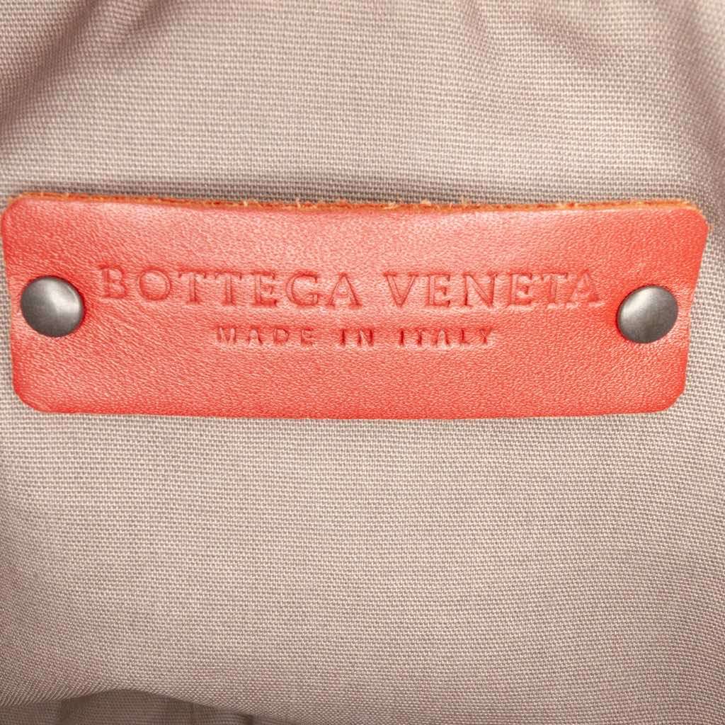 Bottega Veneta Leather Intrecciato Crossbody Red Leather Good condition - Box View