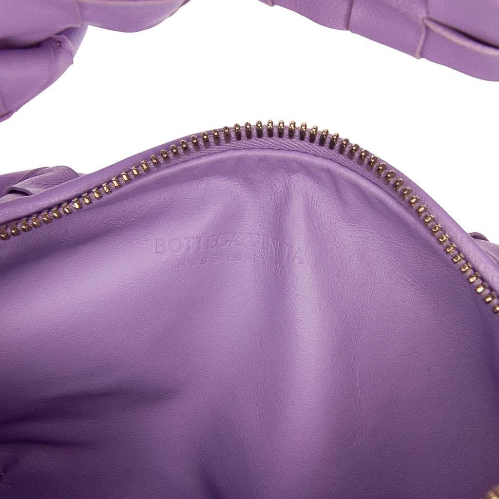 Bottega Veneta Mini Nappa Intrecciato Jodie Purple Leather Good - Box View