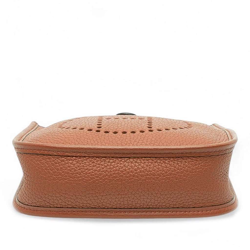 Hermès Clemence Evelyne 16 TPM Brown Leather Good condition - Inside View