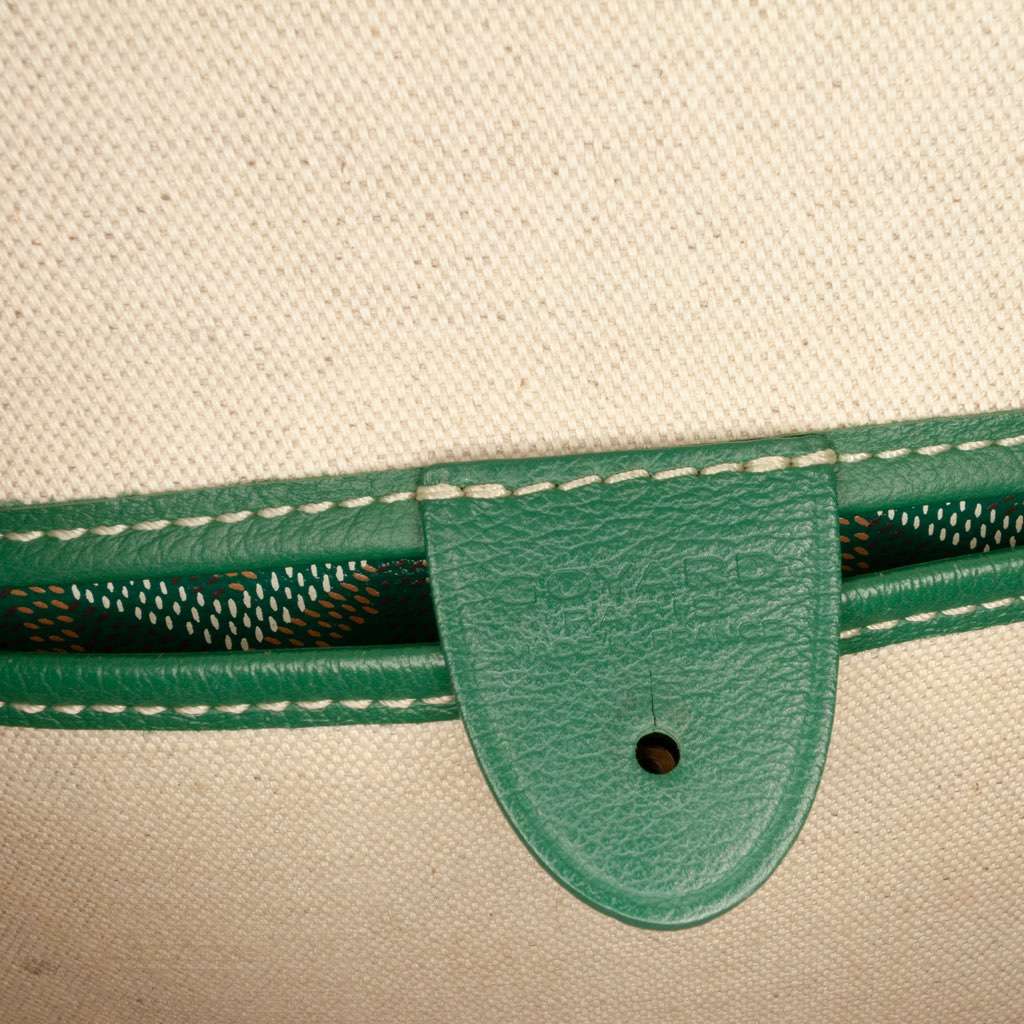 Goyard Goyardine Artois PM Green Canvas Good - Box View
