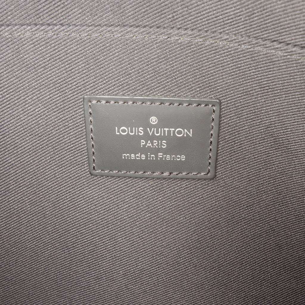 Louis Vuitton Christopher Nemeth Damier Graphite Rope Pochette Voyage GM Black Canvas Very good condition - Box View
