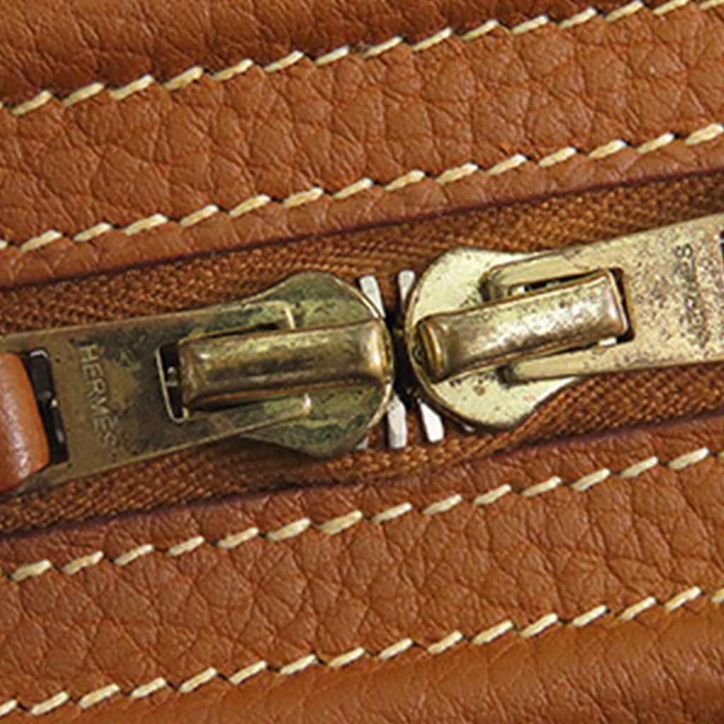 Hermès Togo Sac En Vie 26 Brown Leather Good condition - Box View