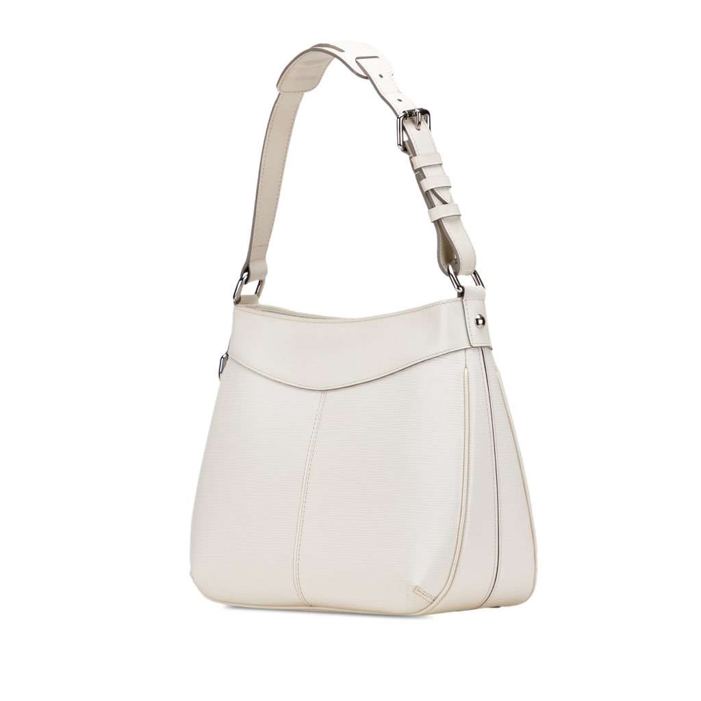 Louis Vuitton Epi Turenne GM White Leather Very good - Back View