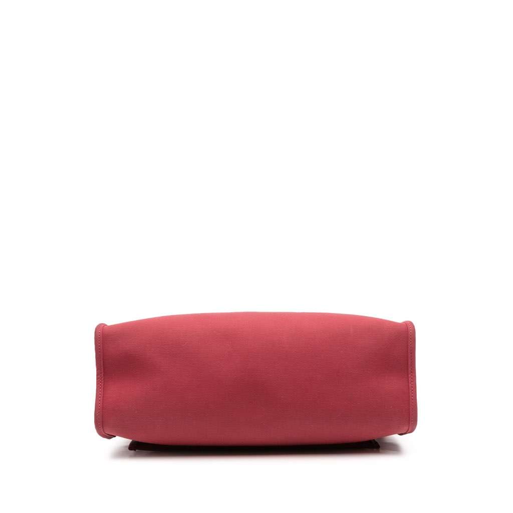 Hermès Toile Herbag Zip 31 Red Canvas Good condition - Inside View