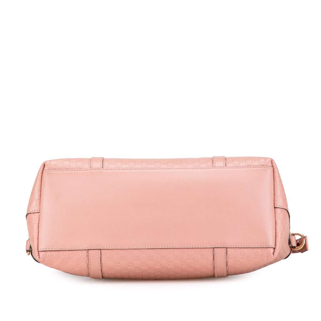 Gucci Small Microguccissima Joy Satchel Pink Leather Very good - Inside View
