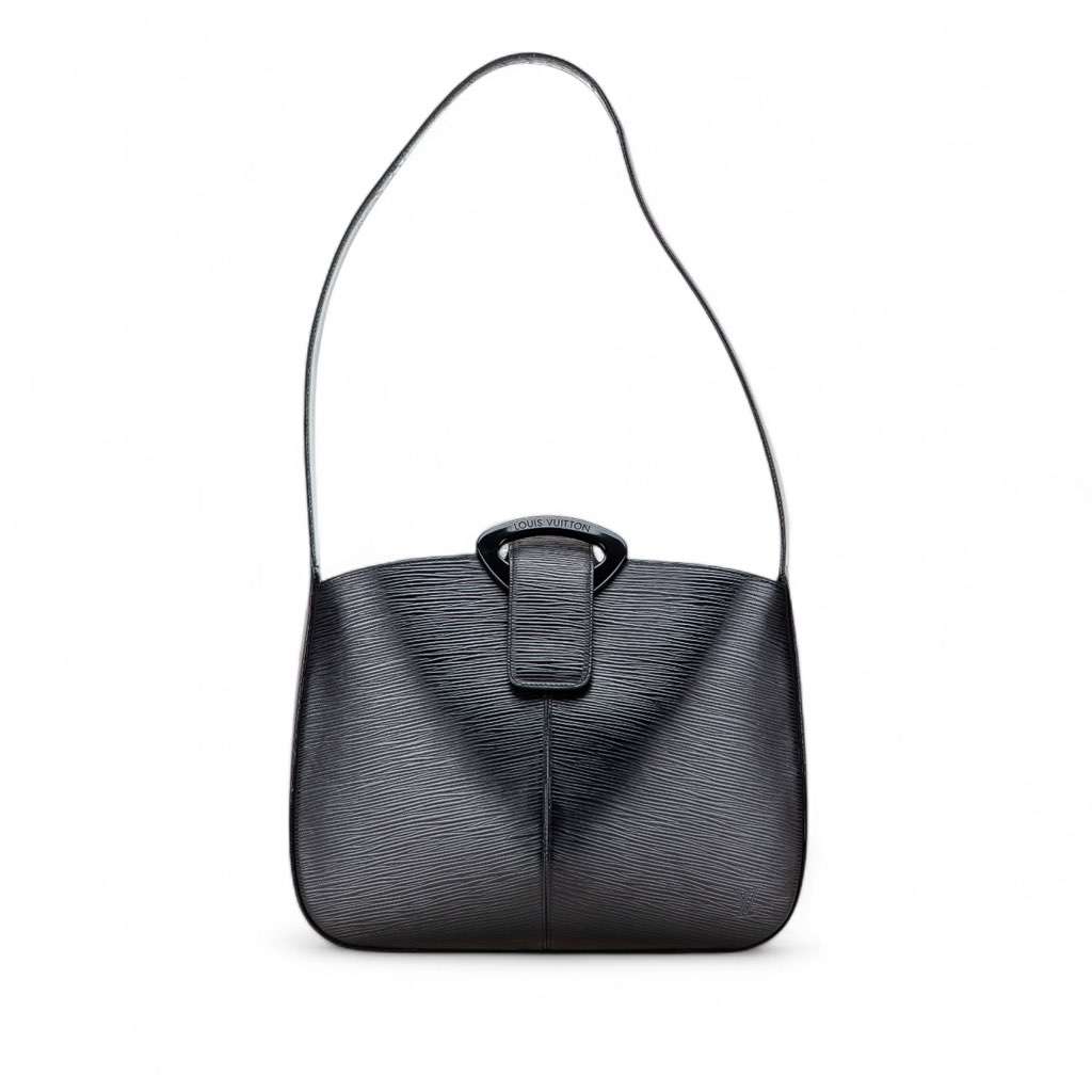 Louis Vuitton Epi Reverie Black Leather Good - Front View