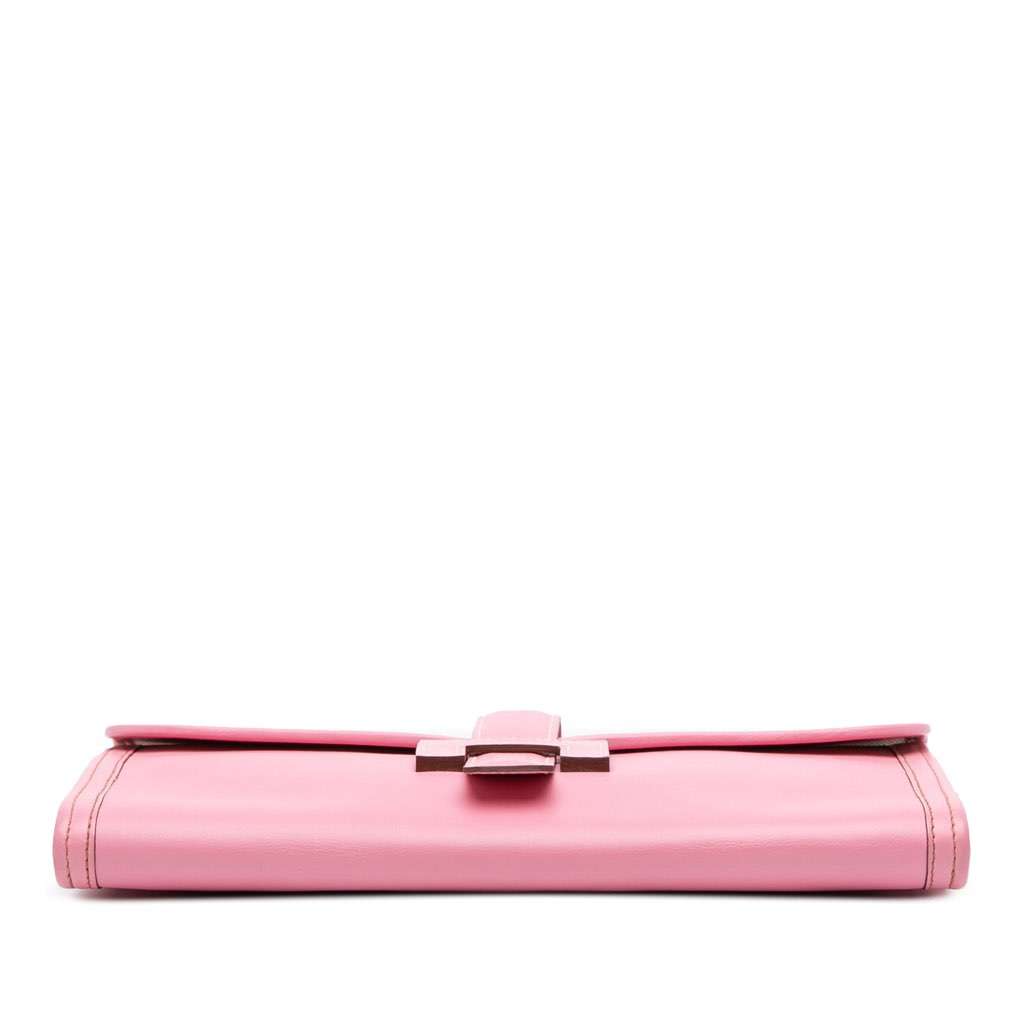 Hermès Swift Jige PM Pink Leather Good condition - Inside View