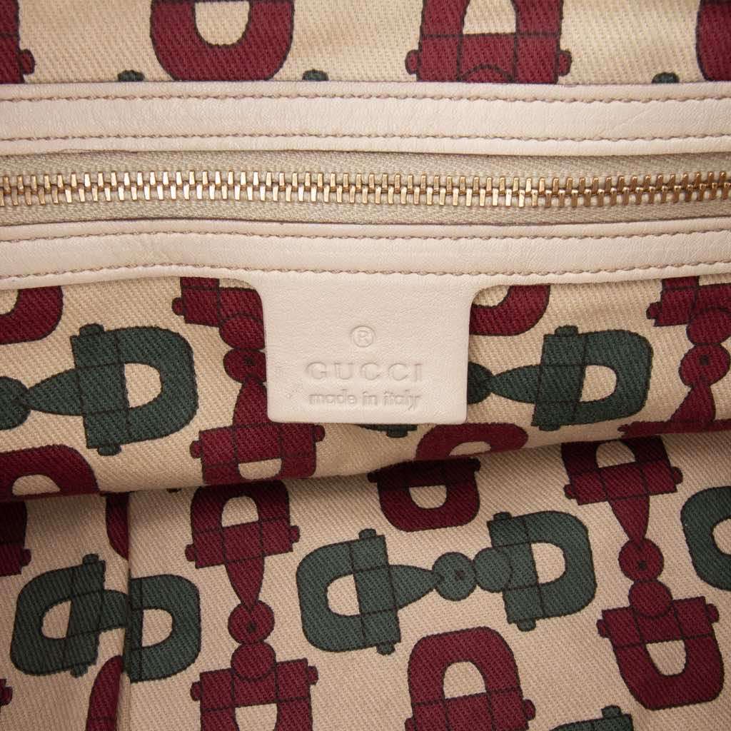 Gucci Bamboo Guccissima Peggy Satchel Brown Leather Good - Box View