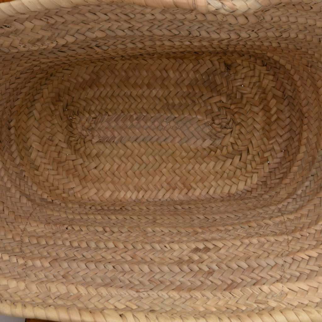 Chloé Medium Raffia Marcie Basket Tote Brown Very good condition - Model View