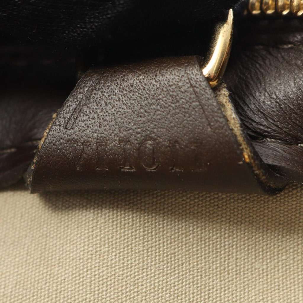 Louis Vuitton Monogram Mini Lin Josephine GM Brown Canvas Good condition - Box View