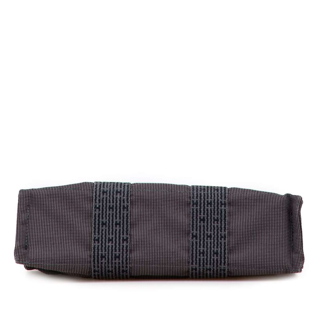 Hermès Canvas Herline PM Grey Canvas Good condition - Inside View