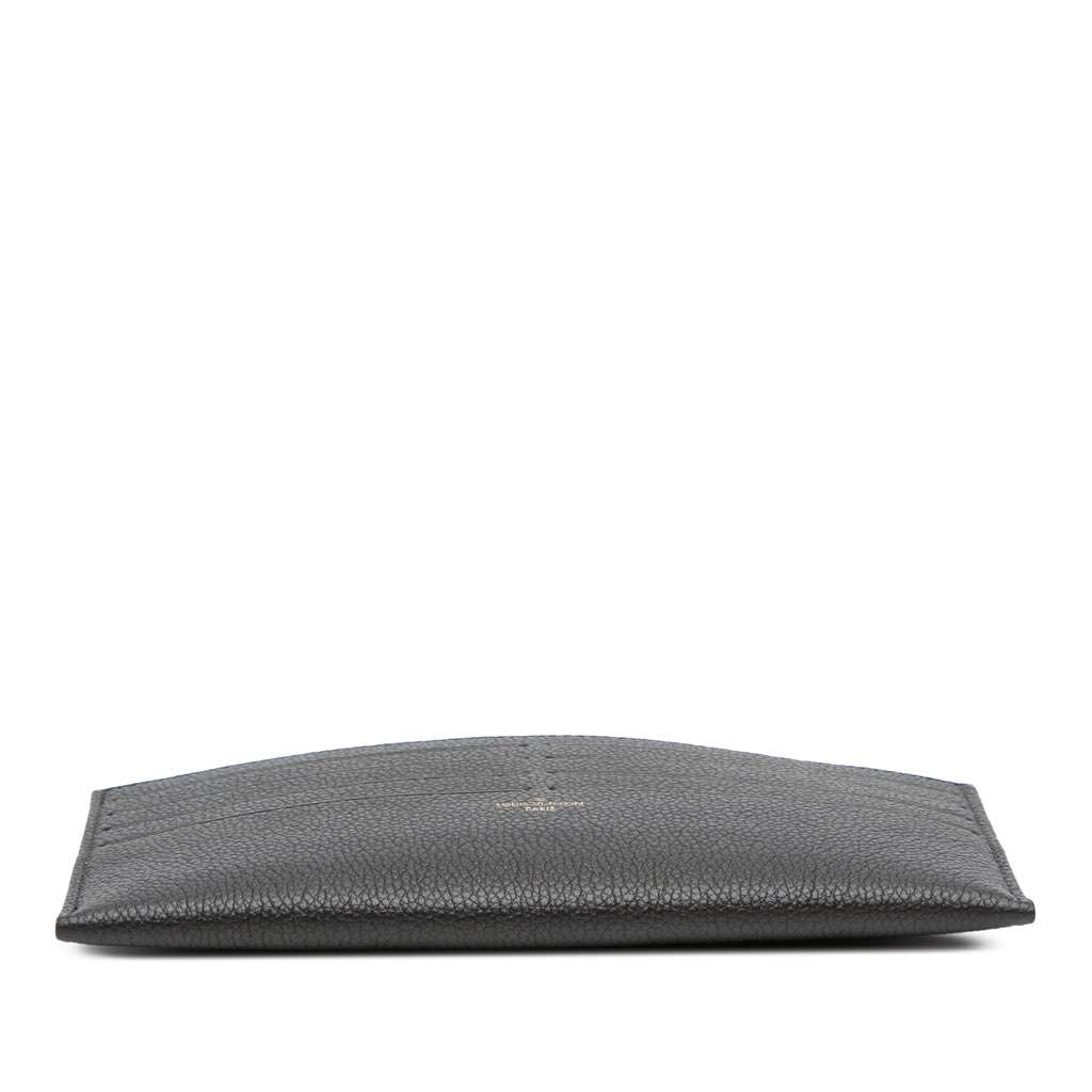 Louis Vuitton Calfskin Felicie Card Holder Insert Black Leather Good - Inside View