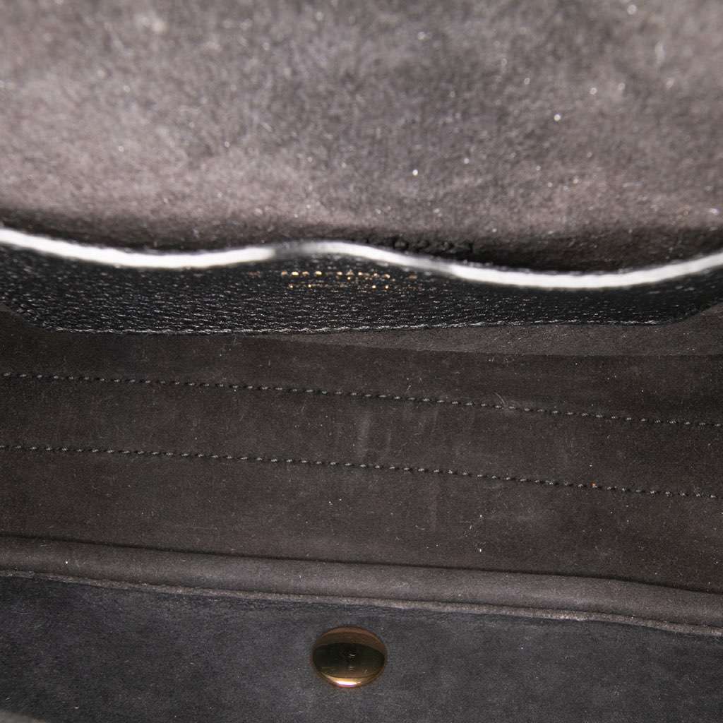 Dior Medium Grained Calfskin Bobby Crossbody Black Leather Good - Model View