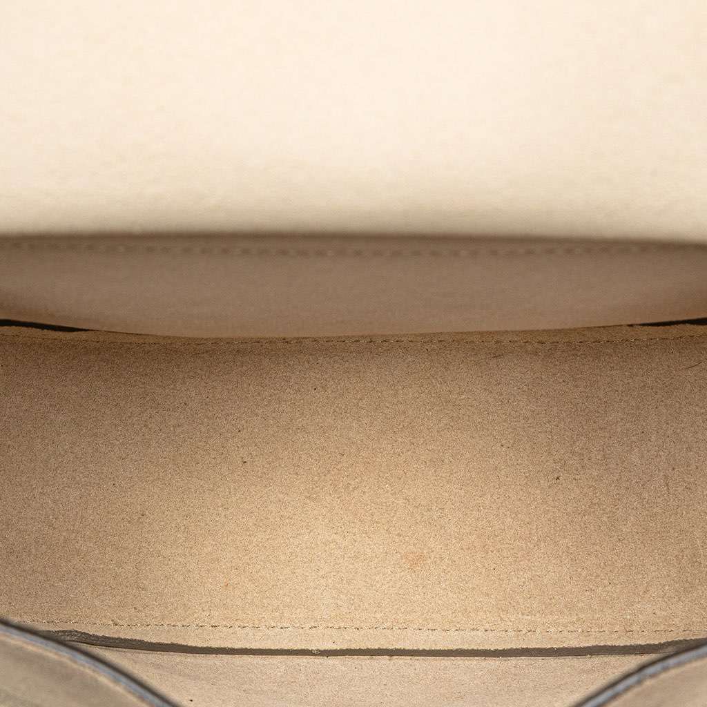 Chloé Small Suede and Calfskin Drew Crossbody Brown Leather Good condition - Model View