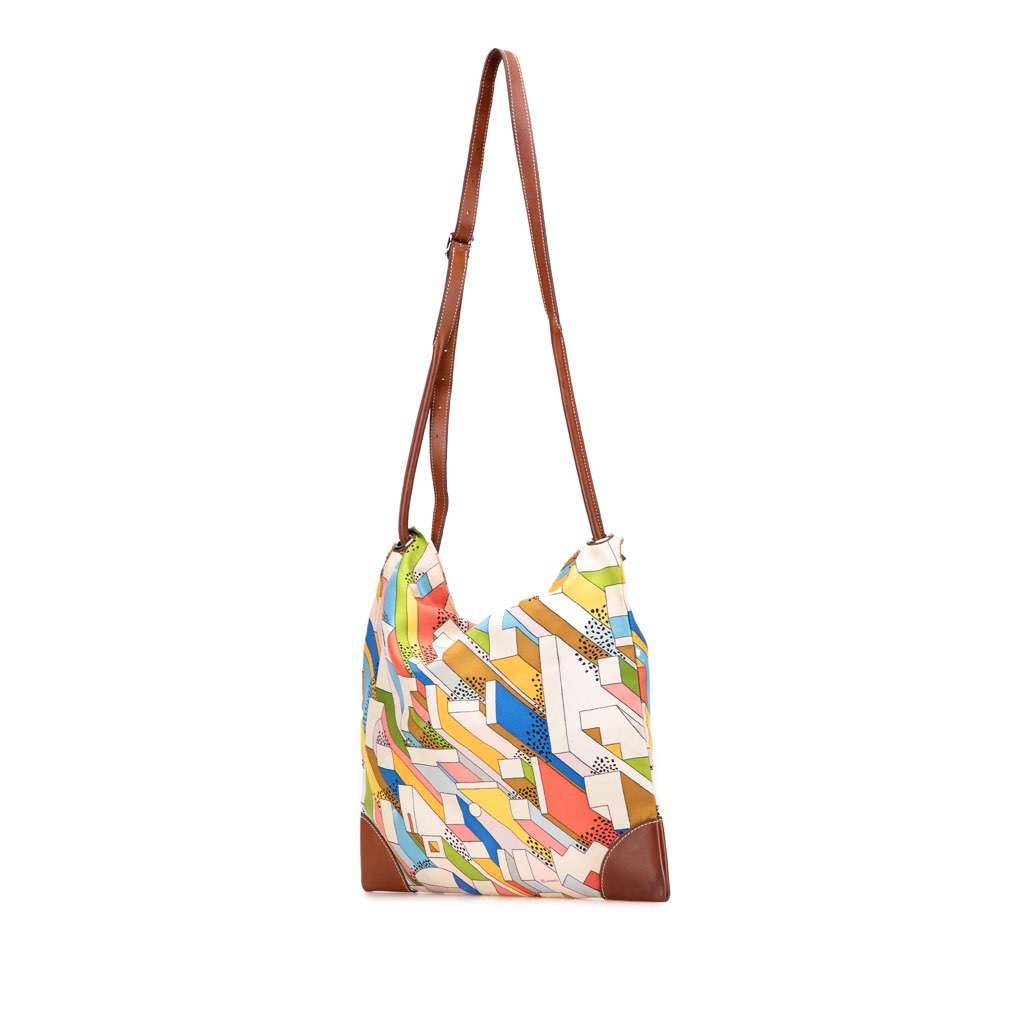 Hermès On A Summer Day Silky City 33 Yellow Silk Good condition - Back View